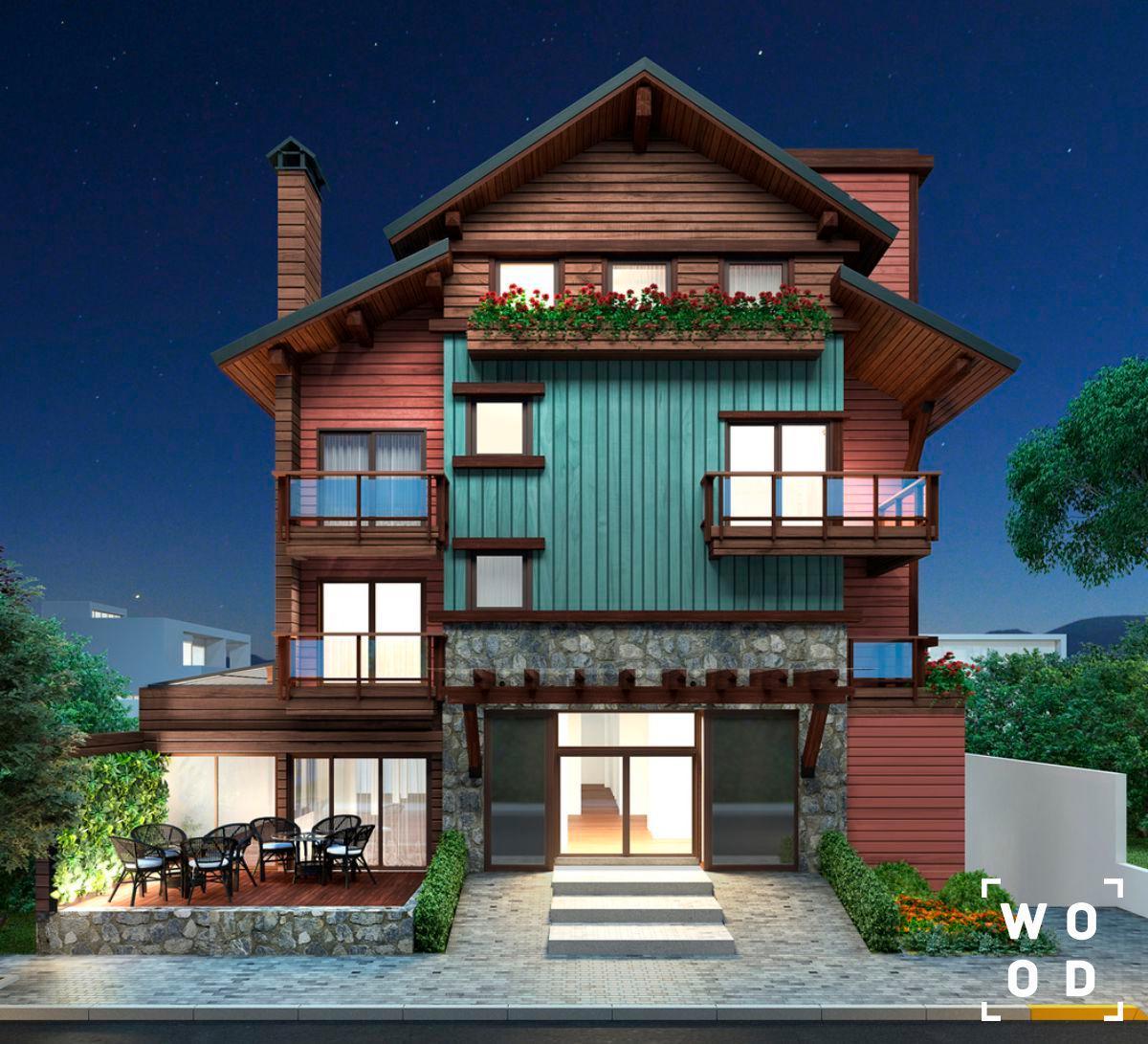 Wood Hotel Грамаду Экстерьер фото